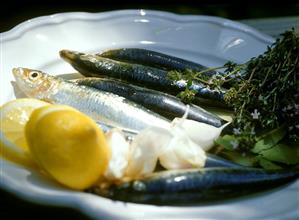 Sarde alla palermitana (Sardines with garlic & lemon)