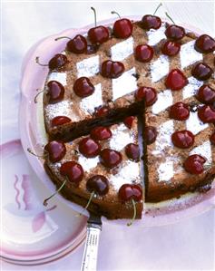 Kirschenplotzer (thick cherry cake)