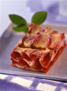 A piece of sweet plum lasagne (1)