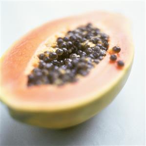 Half a papaya