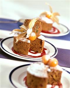 Gingerbread souffle