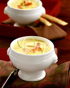 Exotic shrimp soup