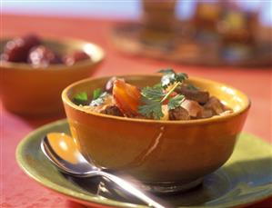 Saudi Arabian lamb and date soup