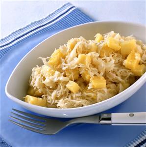 Pineapple sauerkraut