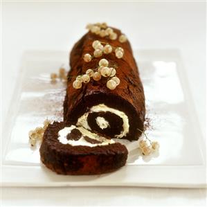 Chocolate roulade