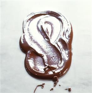 Melted chocolate