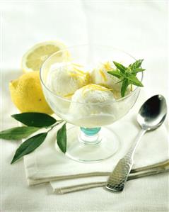 Lemon sorbet