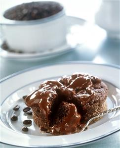 Moelleux au chocolat (warm chocolate cake, France)