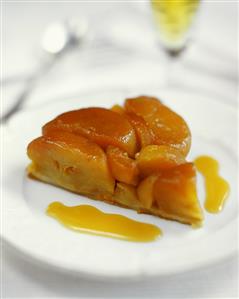 A piece of tarte tatin