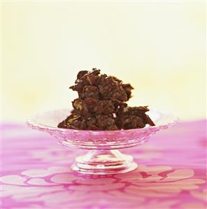 Chocolate crispies made from rice waffles and cornflakes (1)