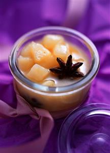 Pear chutney with star anise