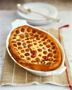 Cherry clafouti