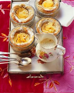 Pineapple soufflé