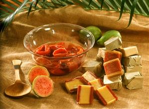 Dulce de guayaba (guava paste and guava compote, Colombia)