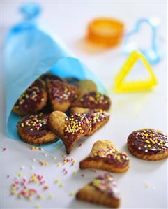 Pierniczki (Chocolate-coated gingerbread, Poland)