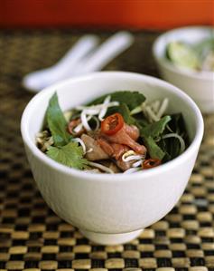 Pho Bo (noodle soup with beef, Vietnam)