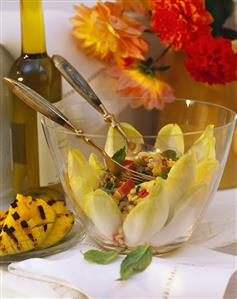 Oat salad with fresh fruit