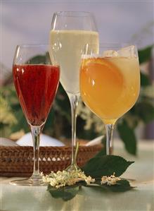 Austrian Kirissimo, Elderflower dream, Apricot fizz (1)