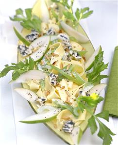 Pappardelle sedano e pere (Pasta with celery & pears) (2)