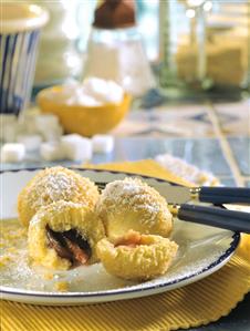 Bohemian plum dumplings (Svestkove knedlicky)