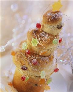 Alberello di natale (panettone tree, Italy) (1)