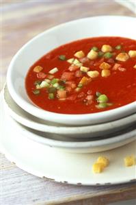 Gazpacho (Andalucian vegetable soup)