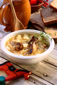 Kwasnica (hearty sauerkraut soup, Poland)