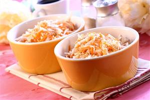 Carrot and apple salad