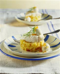 Haddock with fried onion mash and egg in mustard sauce (1)