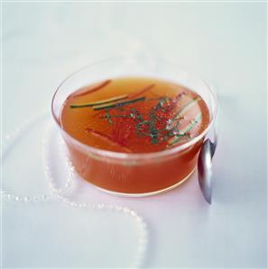 Jellied tomato soup