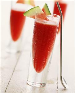 Refreshing watermelon drinks