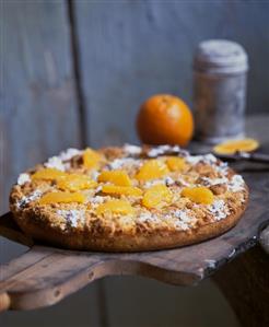 Orange crumble cake