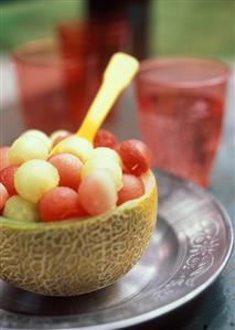 Cantaloupe Bowl of Melon Balls