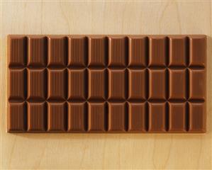 A whole milk chocolate bar