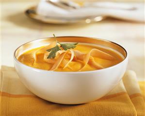 Carrot and orange soup