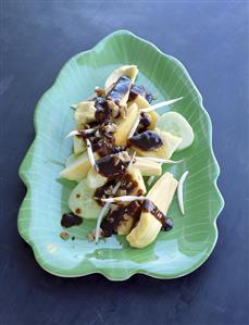 Rojak (cucumber, apple and sprout salad, Singapore)