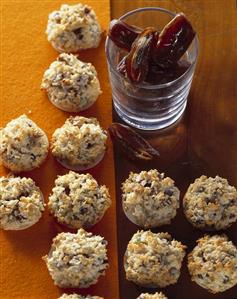 Orange and date macaroons