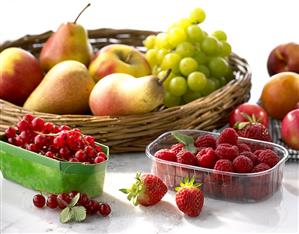 Still life with fruit for juicing