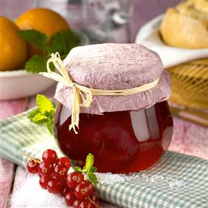 Redcurrant and orange jelly