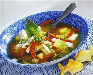 Fish stew with fennel and potatoes