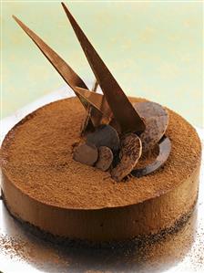 Chocolate mousse cake