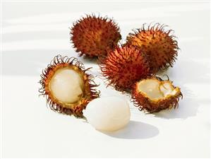 Several rambutans