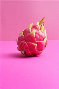 Pitahaya on pink background