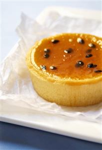 Passion fruit tartlet