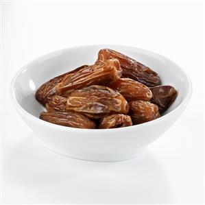 Dried dates in a bowl