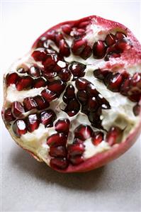 Half a pomegranate