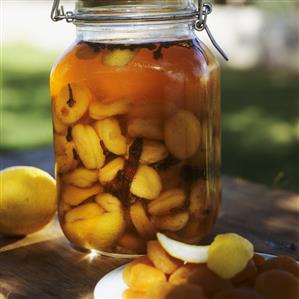 Pickled dried apricots (Middle Eastern cuisine)