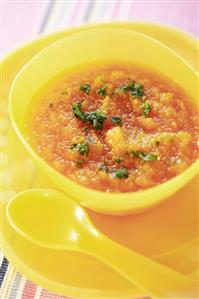 Pumpkin puree for infants