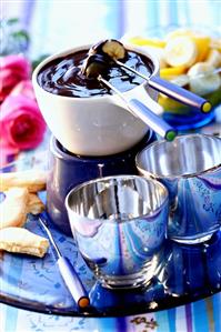 Chocolate fondue