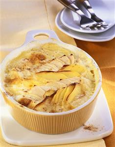 Potato and pear gratin